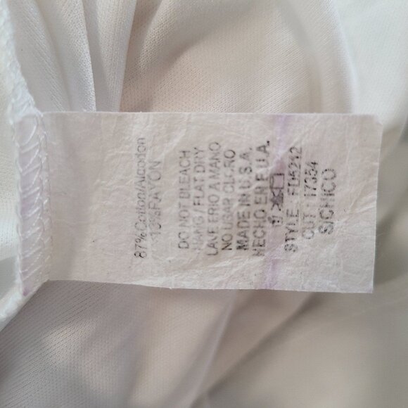 Flamingo Urban Cotton Blend Gauze Dress Minimalist Lagenlook Made in USA Small - Picture 8 of 10